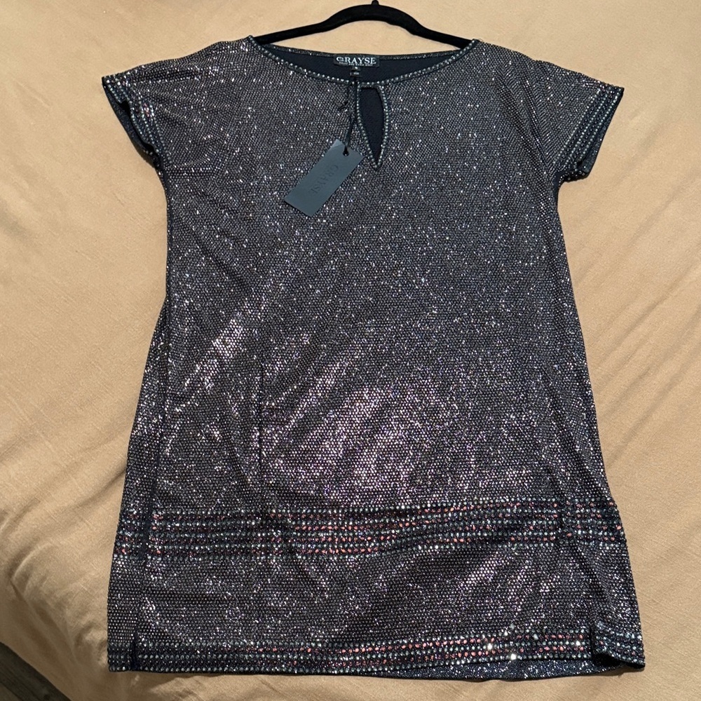Gray Women's Midi Dress
